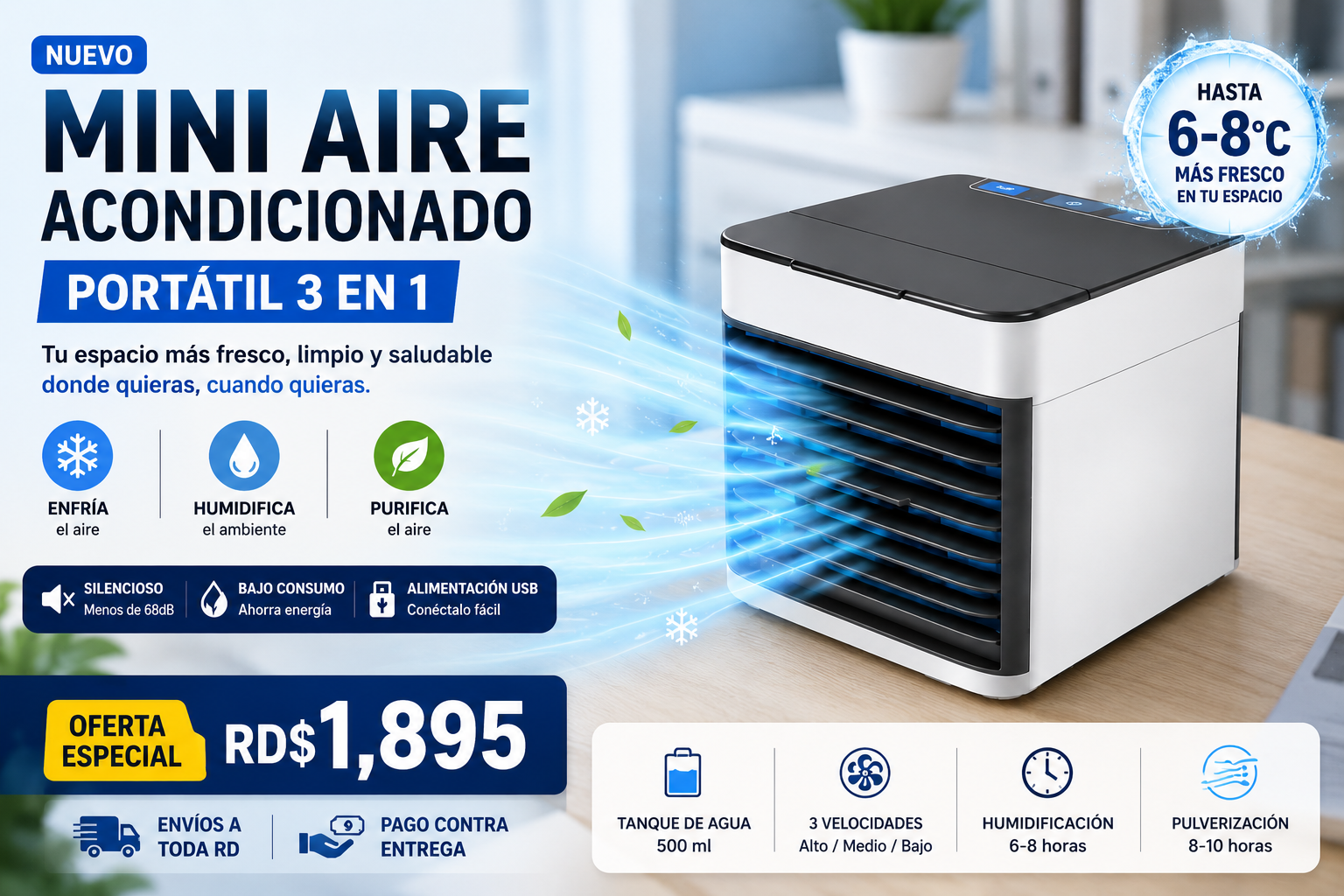 MINI AIRE PORTATIL