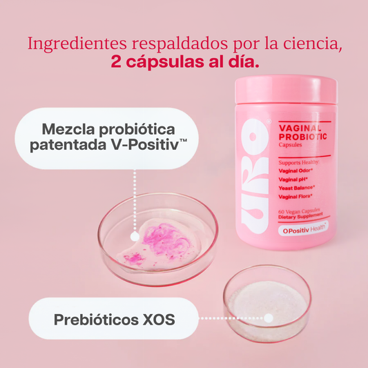 URO Vaginal Probiotics (BODEGA E) para la salud vaginal de las mujeres, equilibrio del pH